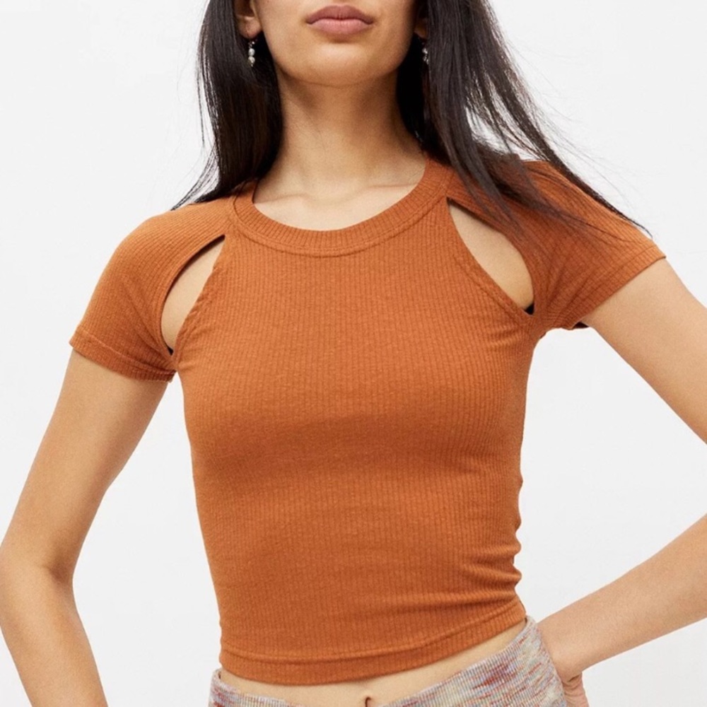 Urban Outfitters Cutout T-Shirt